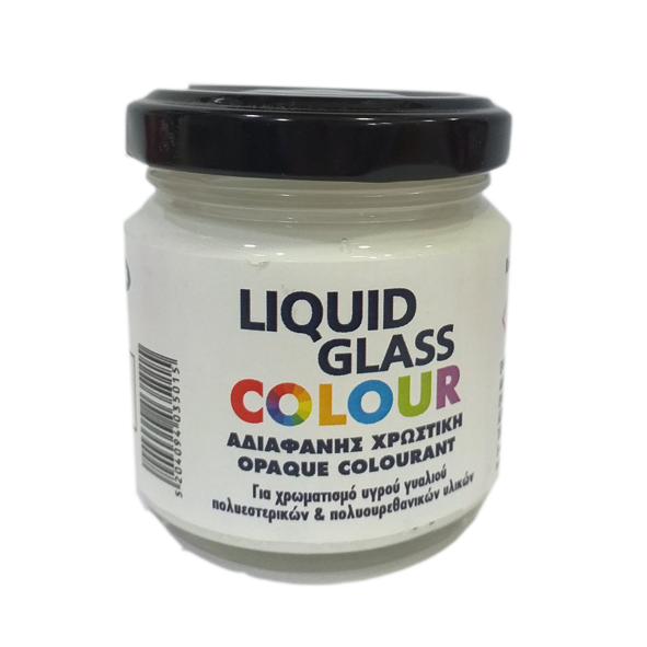 SWAN COLOUR LIQUID GLASS 80ML ΛΕΥΚΟ (ΑΔΙΑΦΑΝΗ ΧΡΩΣΤΙΚΗ ΥΓΡΟΥ ΓΥΑΛΙΟΥ)