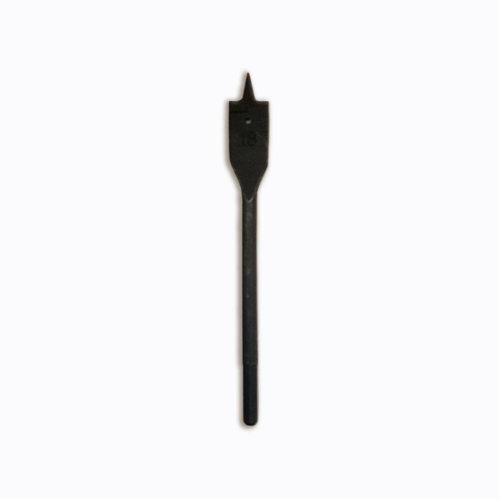 12X150MM WOOD FLAT DRILL BRIGHT FINISH