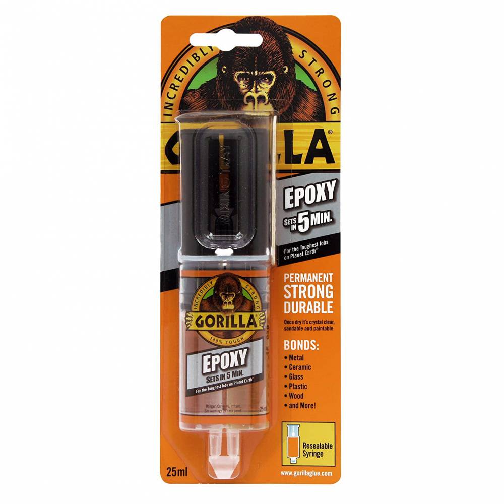 GORILLA EPOXY CRYSTAL CLEAR 2X12.5ML 