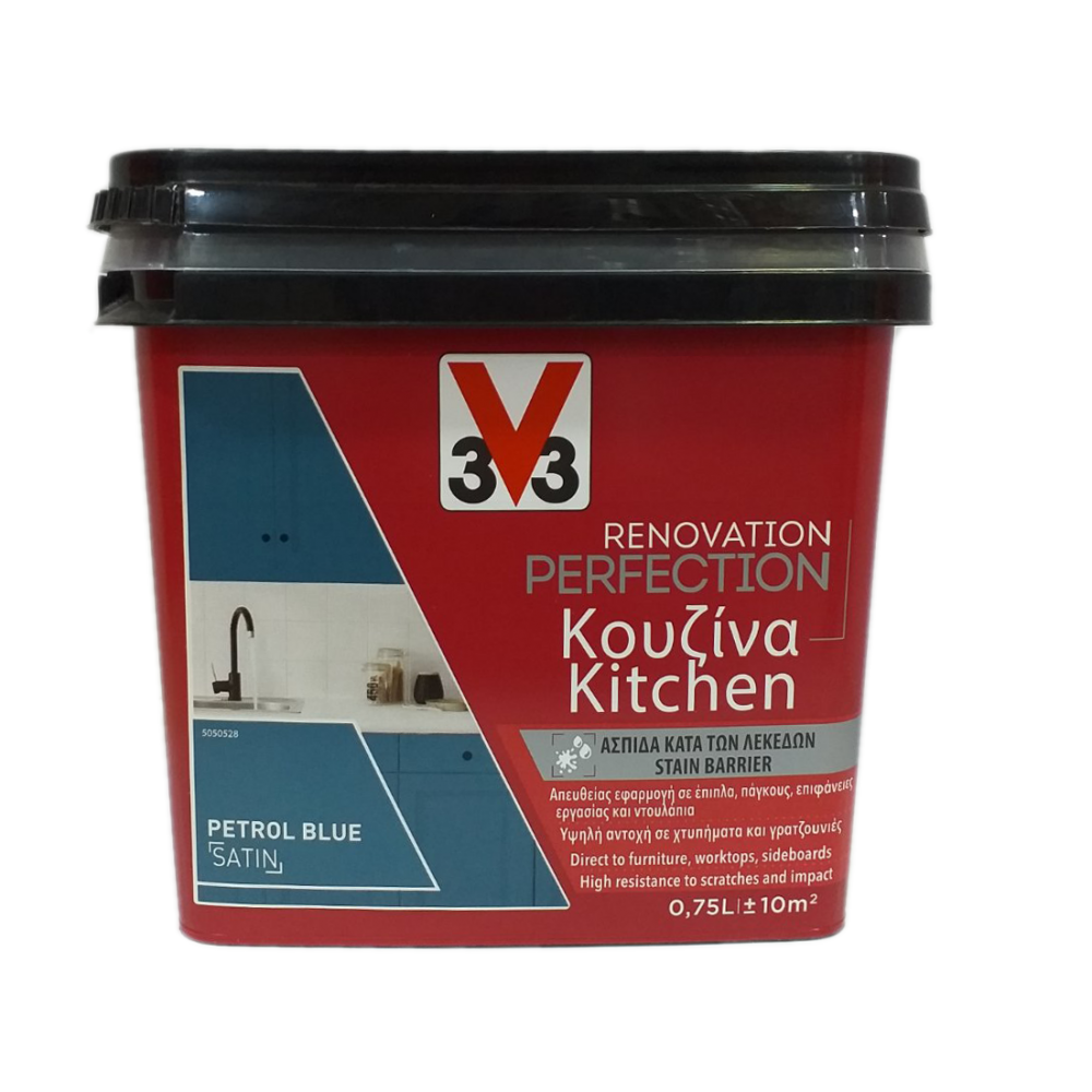 RENOVATION PERFECTION KITCHEN PAINT PETROL BLUE 750ML