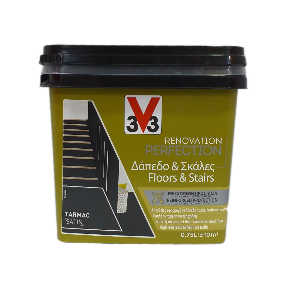 FLOORS & STAIRS RENOVATION PAINT V33 TARMAC 750ML 