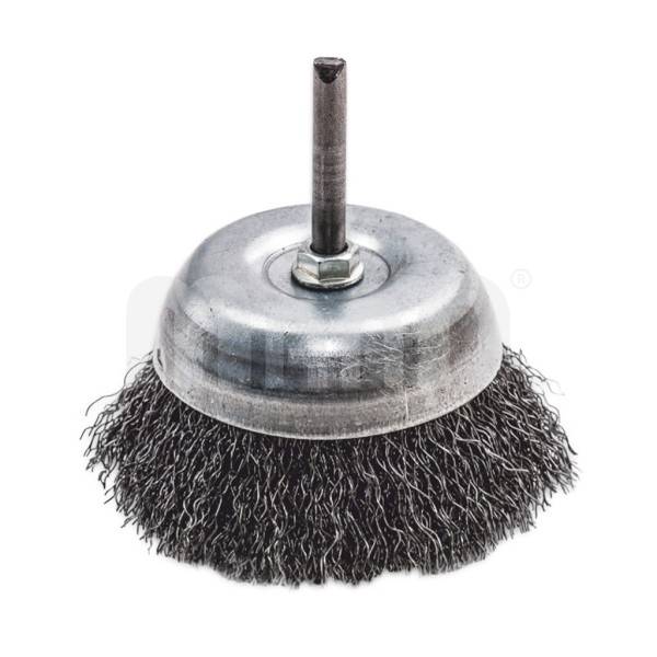 WIRE CUP BRUSH WITH PIN DIA 50MM