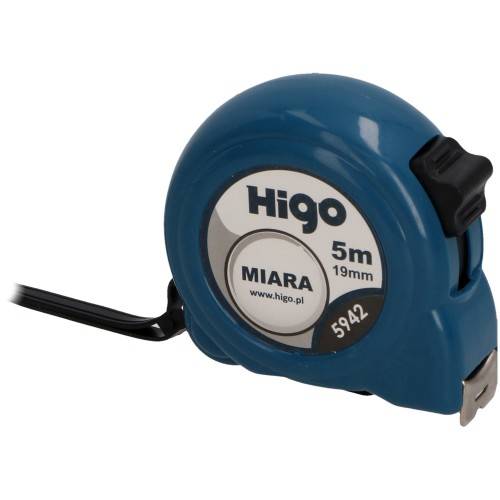 HIGO MEASURING TAPE WITH SELF-LOCK 5MX19MM 