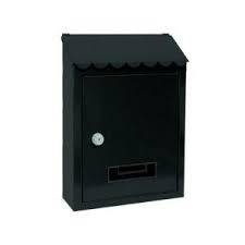 MAILBOX VULCANIA NO.4 BLACK 350X230X75