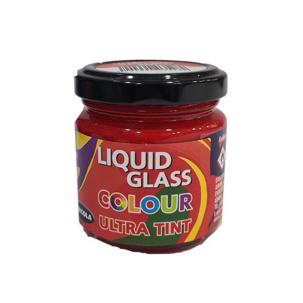 LIQUID GLASS COLOUR ULTRA TINT 90ML KOKKINO (ΑΔΙΑΦΑΝΗ ΧΡΩΣΤΙΚΗ ΓΙΑ ΧΡΩΜΑΤΙΣΜΟ ΥΓΡΟΥ ΓΥΑΛΙΟΥ) MERCOLA