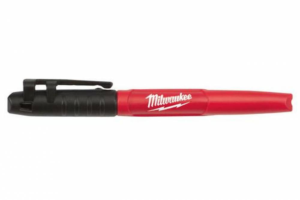 ΜΑΡΚΑΔΟΡΟΣ ΜΑΥΡΟΣ ΜΕ ΛΕΠΤΗ ΜΥΤΗ 1MM MILWAUKEE 