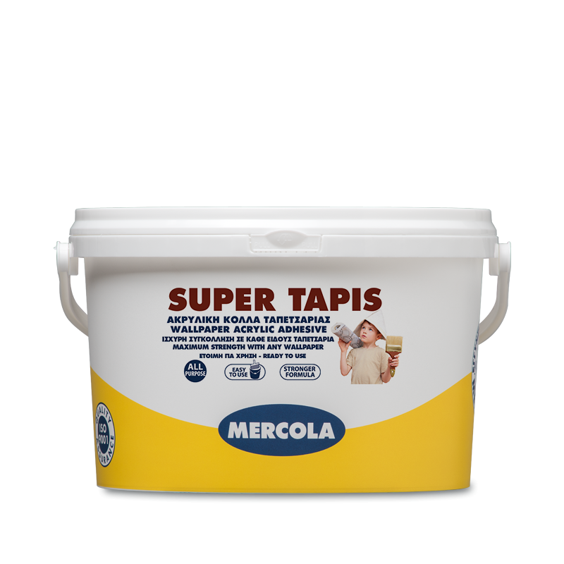 SUPER TAPIS 1KG ΑΚΡΥΛΙΚΗ ΚΟΛΛΑ ΤΑΠΕΤΣΑΡΙΑΣ MERCOLA