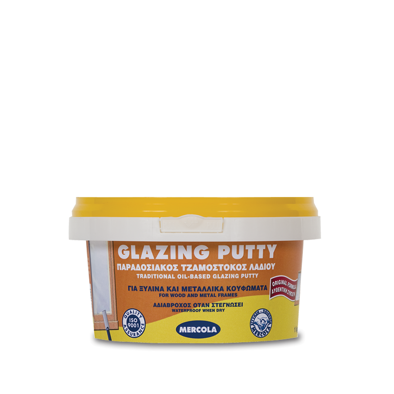 GLAZING PUTTY BEIGE 800GR MERCOLA