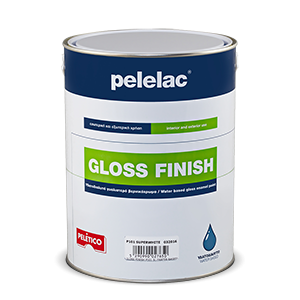 GLOSS FINISH WATERBASE P101 SUPERWHITE 750ML PELELAC PELETICO