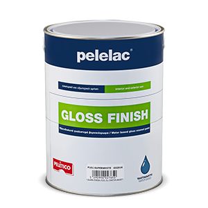 GLOSS FINISH WATERBASED P122 CHOCOLATE 2.5L PELELAC PELETICO
