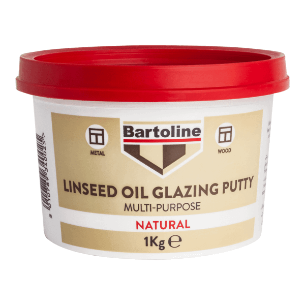 LINSEED OIL GLAZING PUTTY 1KG BARTOLINE