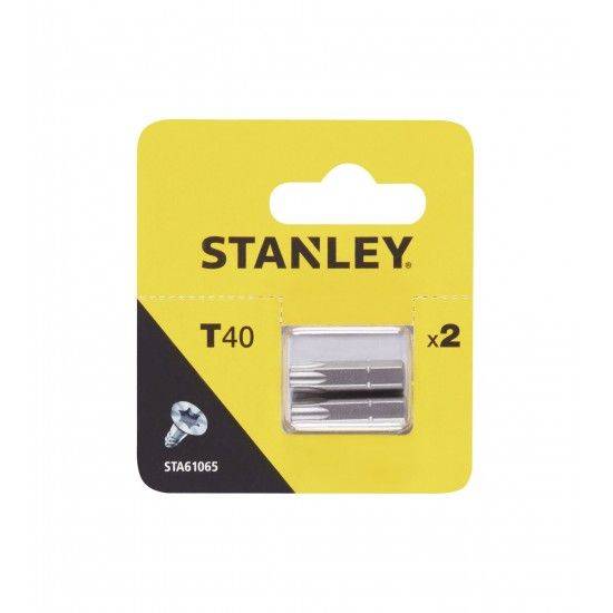 BIT TORX T40 25MM 2PCS STANLEY STA61065