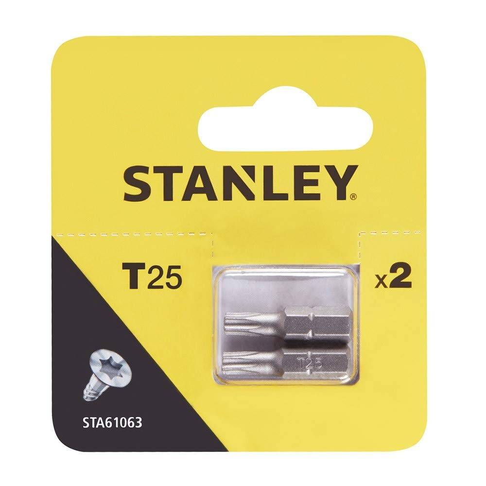 BIT TORX T25 25MM 2PCS STANLEY STA61063