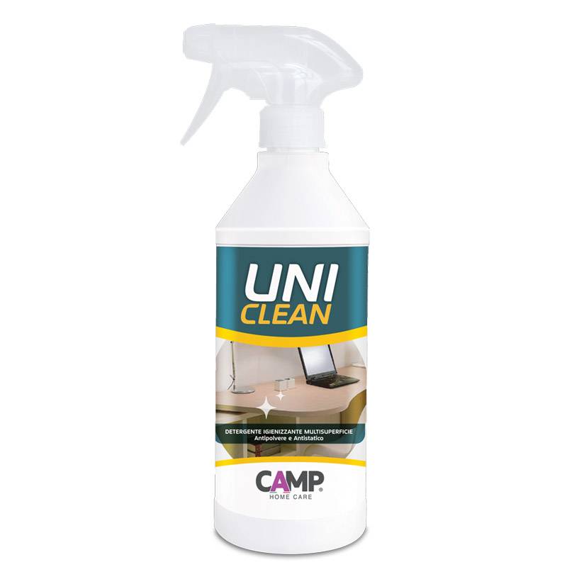 UNI CLEAN spray 750 ml (Multi surface sanitizing anti-dust detergent)