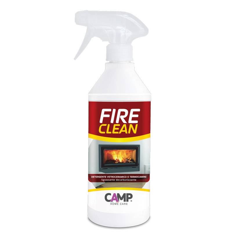 Fire Clean 750ML (Degreasing cleaner for fireplaces, stoves and ceramic glass)