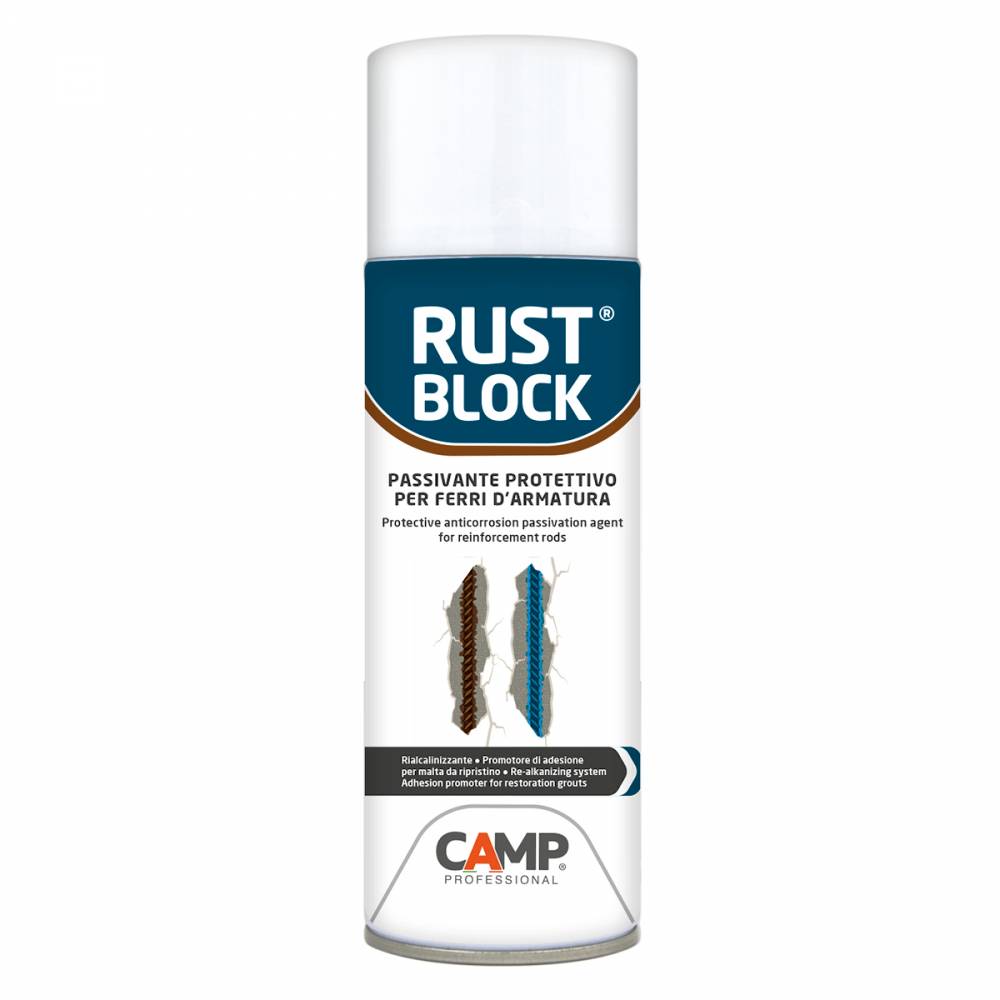 RUSTBLOCK SPRAY 500ML (ΜΕΤΑΣΧΗΜΑΤΙΣΤΗΣ ΣΚΟΥΡΙΑΣ ΚΑΙ ΑΣΤΑΡΙ)