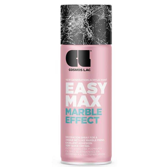 EASY MAX SPRAY MARBLE EFFECT SILVER 400ML
