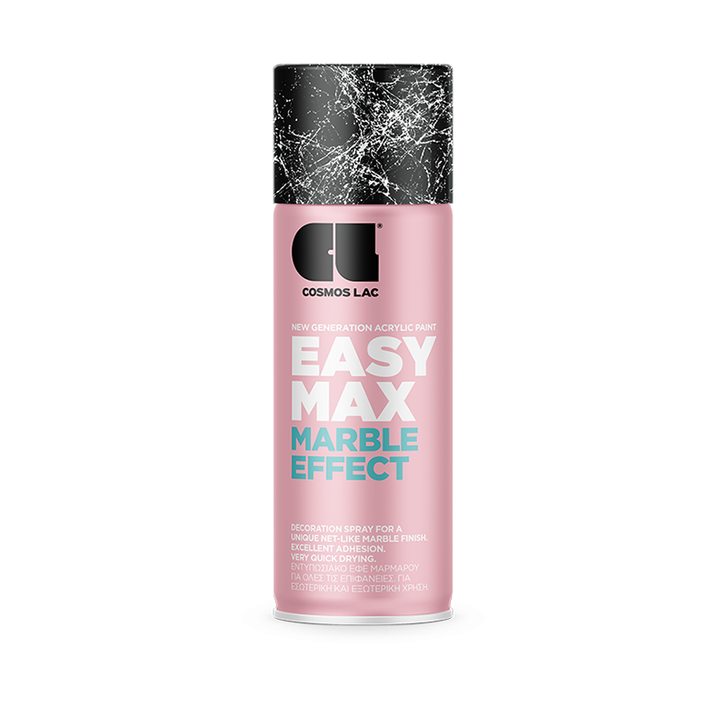 EASY MAX SPRAY MARBLE EFFECT WHITE 400ML