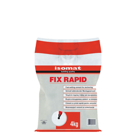 ISOMAT FIX RAPID 4KG ΓΚΡΙΖΟ (ΤΑΧΥΠΗΚΤΟ ΤΣΙΜΕΝΤΟ)